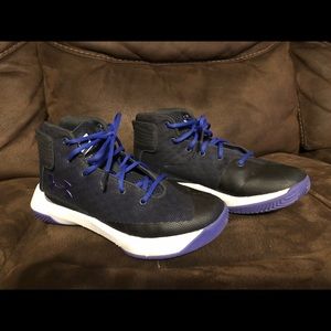 Steph Curry boys youth high top